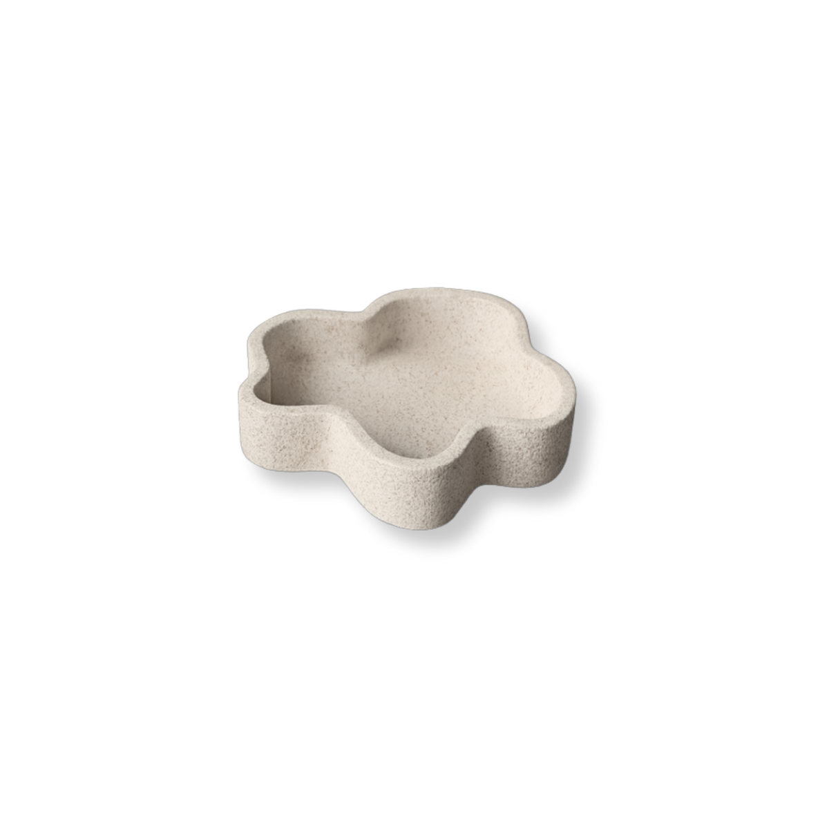 The Luelle Wavy Mini Tray: Moonstone