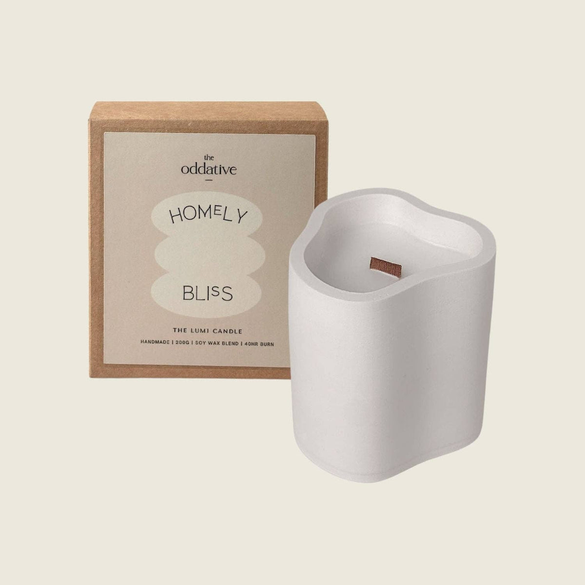 The Lumi Scented Candle - Homely Bliss