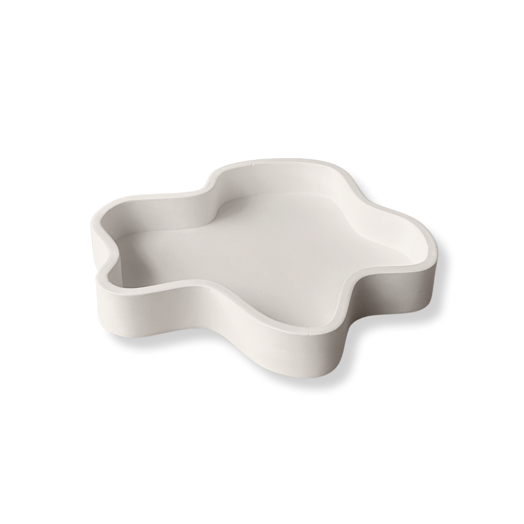 The Luelle Wavy Tray: Moonstone
